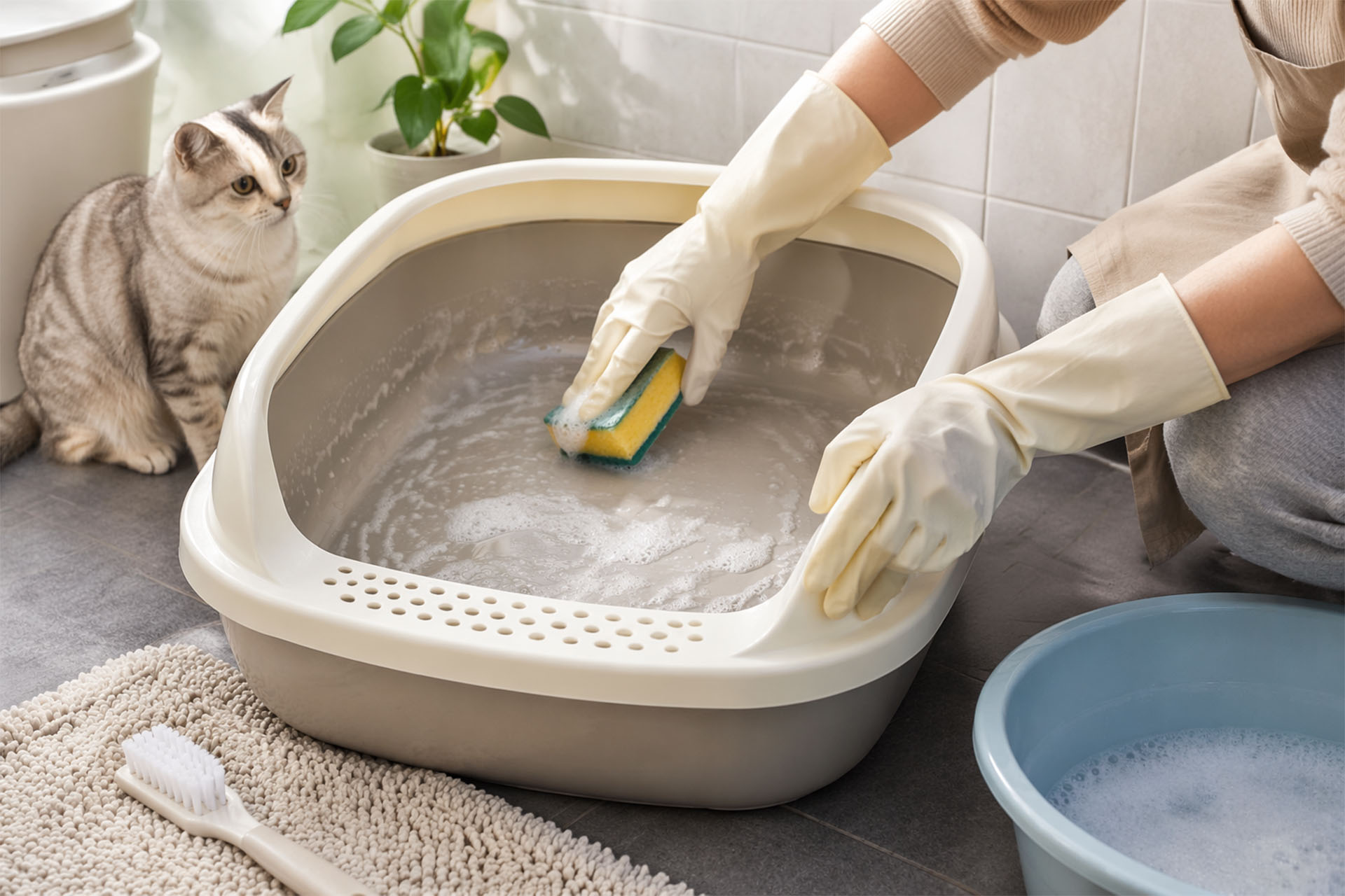How to Clean a Litter Box