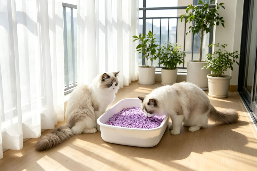 Plant-Based Cat Litter