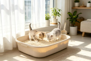 plant tofu cat litter