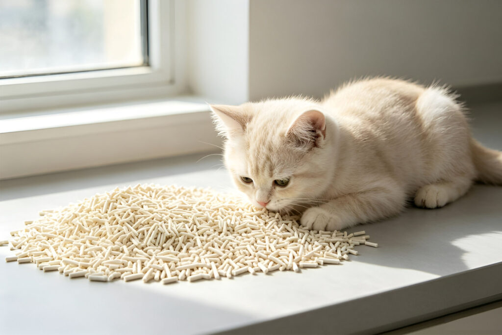 tofu cat litter