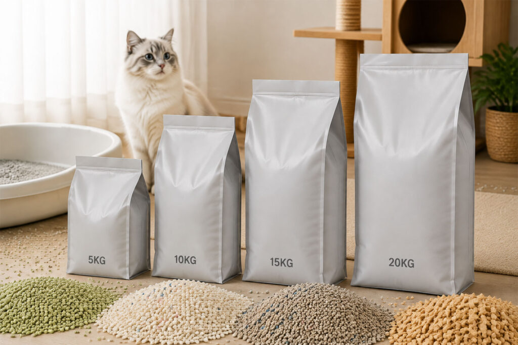 Cat Litter Packaging Options