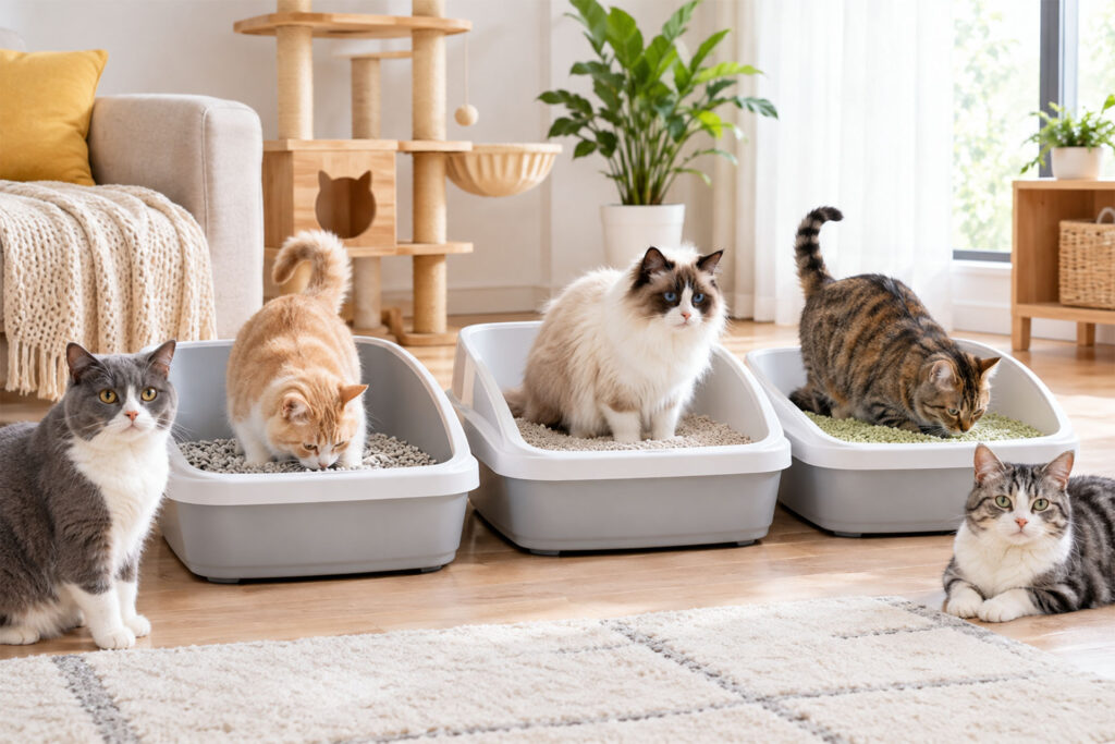 Multi Cat Kitty Litter