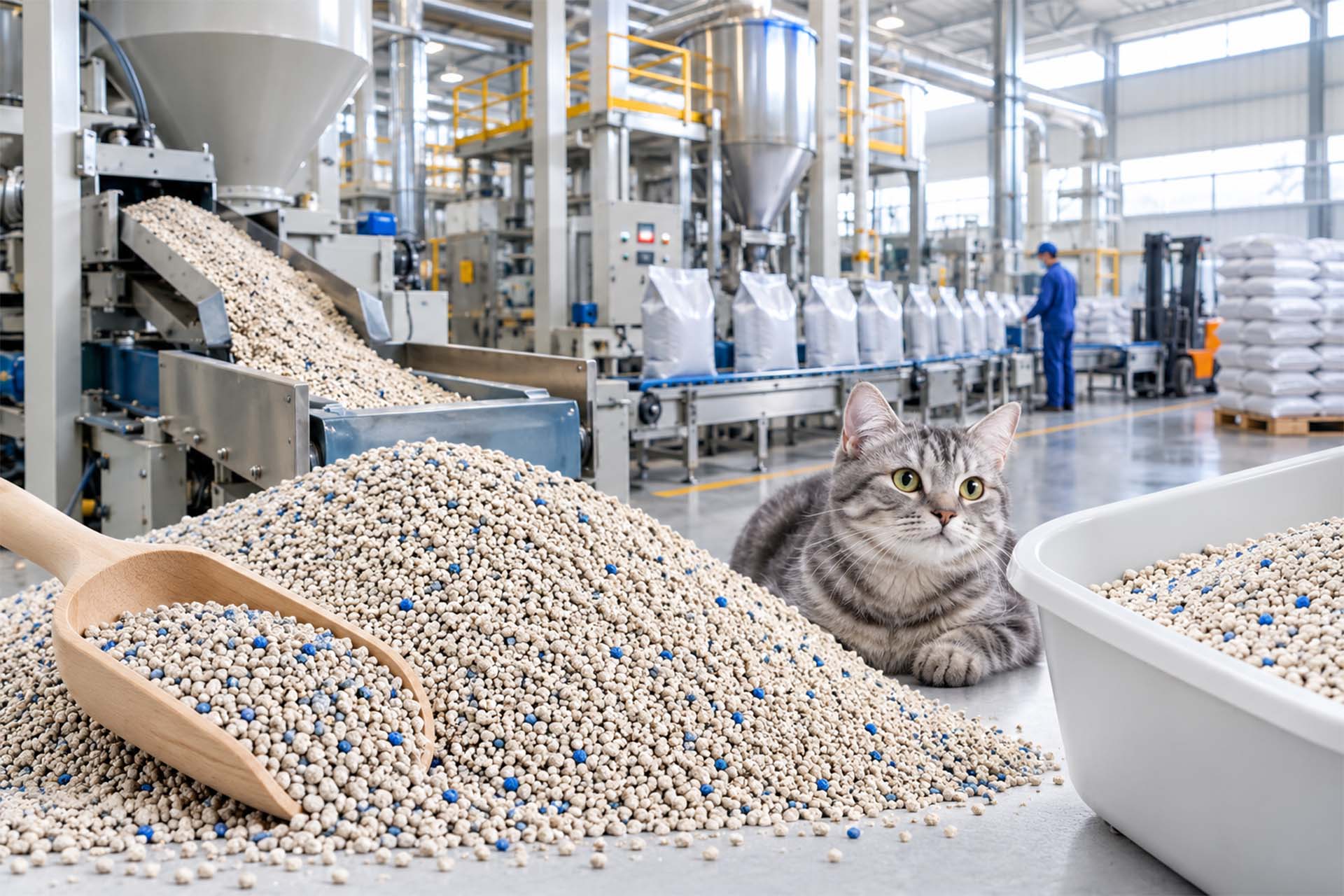 Premium Cat Bentonite Litter