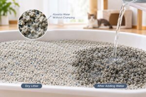 non clumping cat litter production